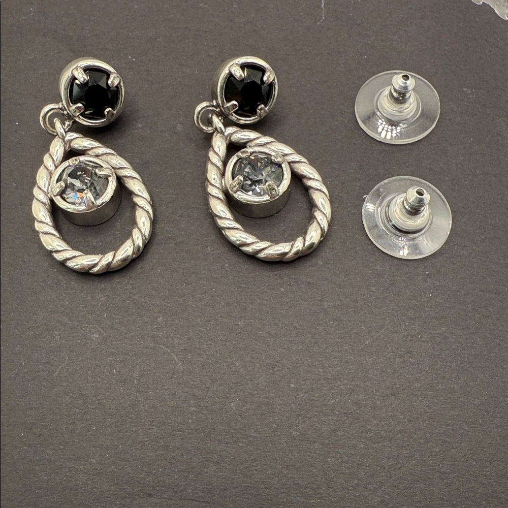 Brighton Your True Color Crystal Tear Drop Shaped Earrings